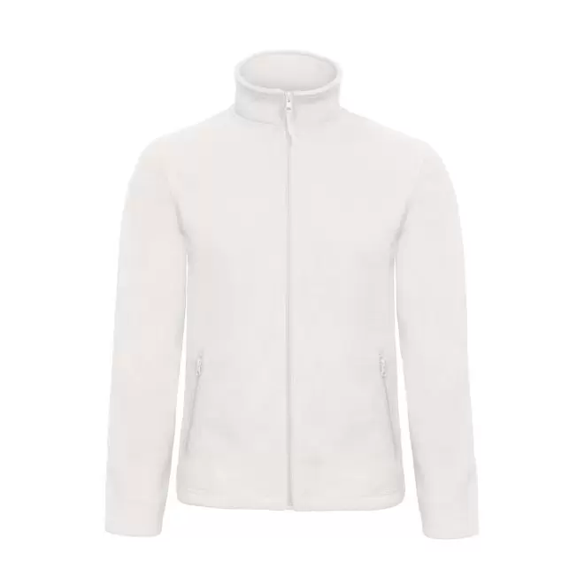 VESTE POLAIRE HOMME PERSONNALISABLE 'FLORI' - blanc