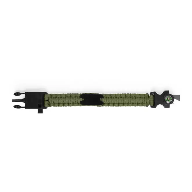 BRACELET MULTIFONCTION EN NYLON PERSONNALISABLE 'RANNE' - vert