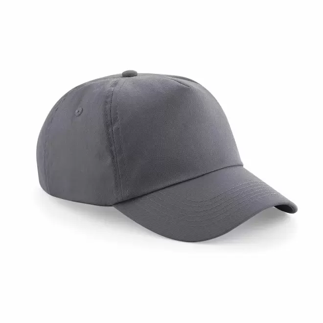 CASQUETTE 5 PANS PERSONNALISABLE 'JITTA' - gris foncé
