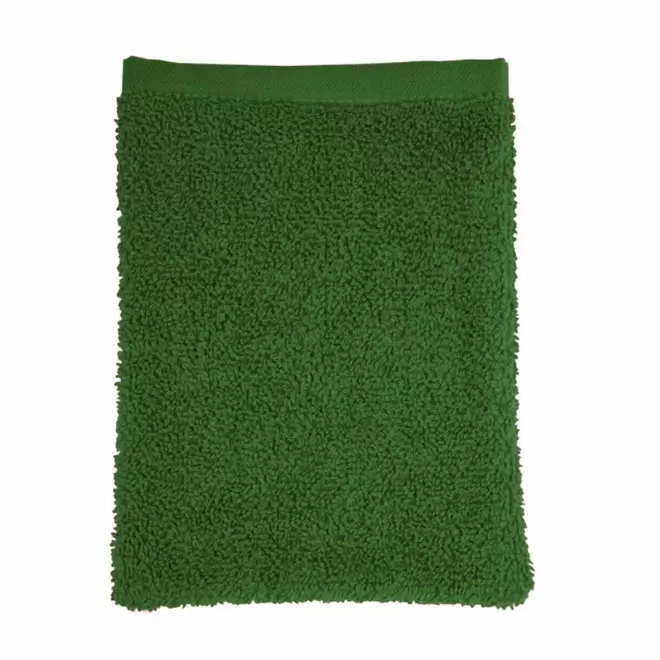 GANT DE TOILETTE EN COTON PERSONNALISABLE 'PITOU' - vert