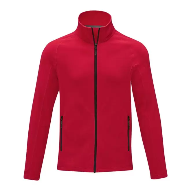 VESTE POLAIRE PERSONNALISABLE HOMME 'ZELIA' RAPIDE 4J - rouge