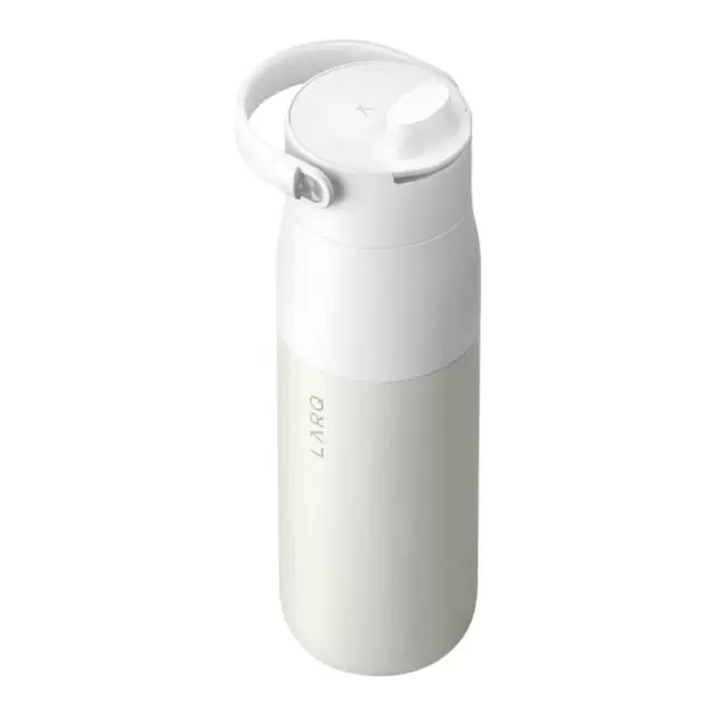 BOUTEILLE ISOTHERME 680ML PERSONNALISABLE 'LARQ SWIG TOP' - blanc