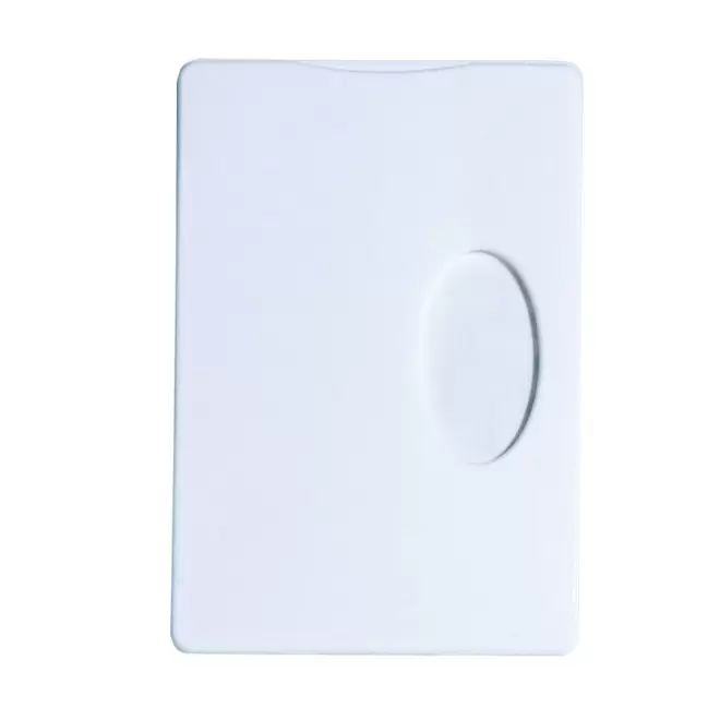 ETUI-CARTE RIGIDE PUBLICITAIRE 'LINZ' - blanc