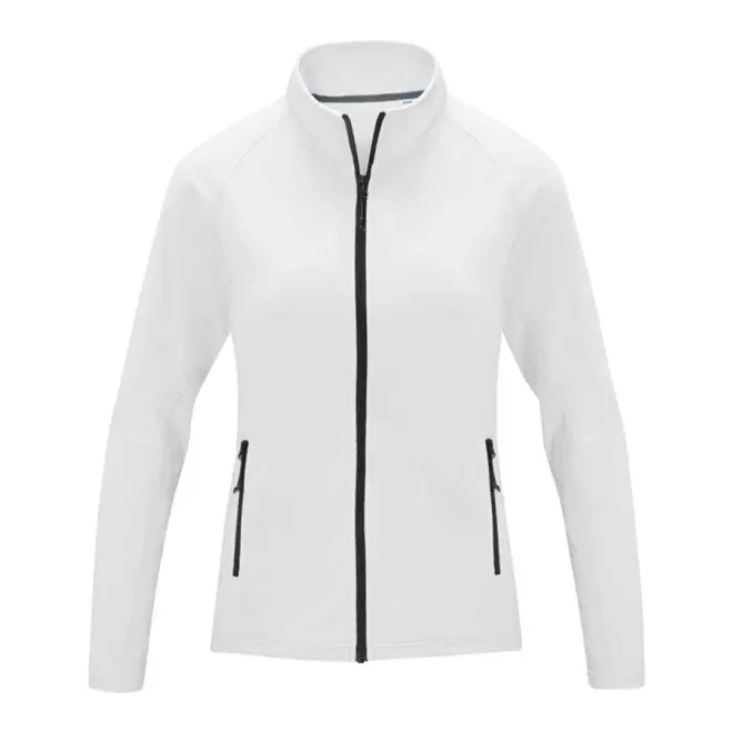 VESTE POLAIRE PERSONNALISABLE FEMME 'ZELIA' RAPIDE 4 JOURS - blanc