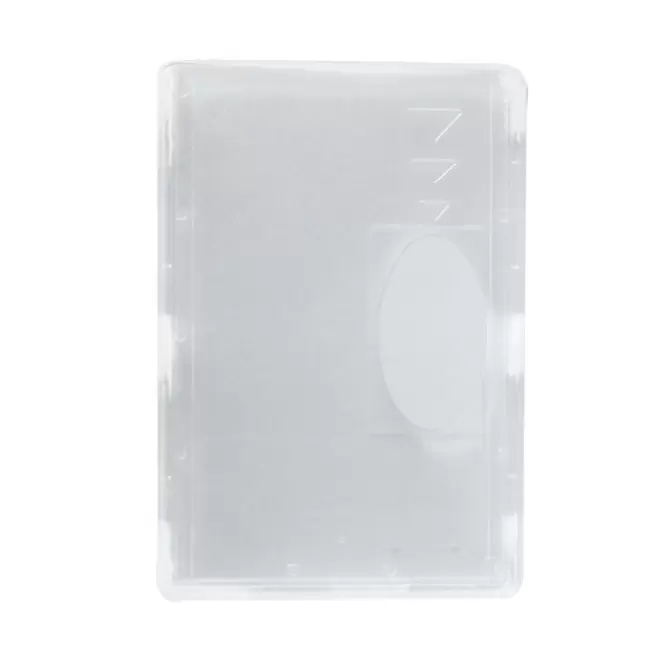 ETUI-CARTE RIGIDE PUBLICITAIRE 'LINZ' - translucide