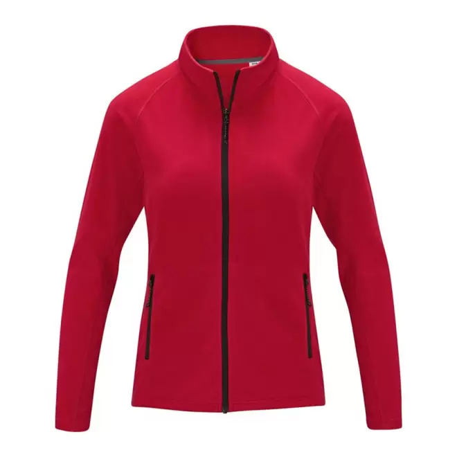 VESTE POLAIRE PERSONNALISABLE FEMME 'ZELIA' RAPIDE 4 JOURS - rouge