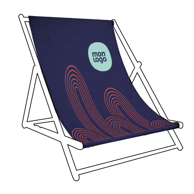 TOILE REMPLACEMENT CHILIENNE PERSONNALISABLE 'MOXIMO' - 145 x 240 cm