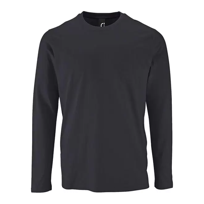 TEE-SHIRT PERSONNALISABLE HOMME ML 'IMPERIAL LSL' - gris souris