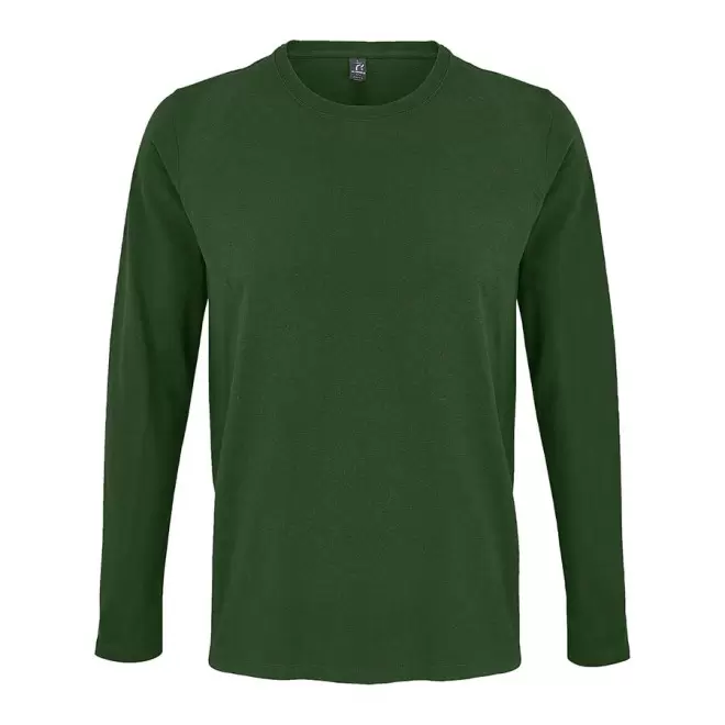 TEE-SHIRT PERSONNALISABLE HOMME ML 'IMPERIAL LSL' - vert bouteille