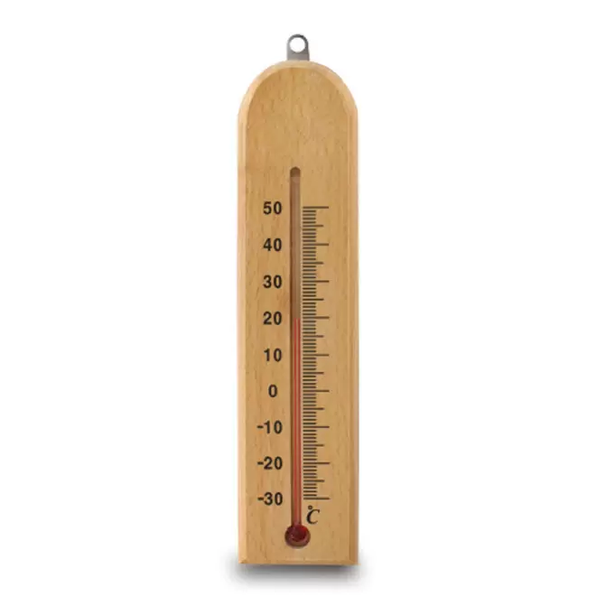 THERMOMETRE EN BOIS PERSONNALISABLE 'SOLBOIS' - bois