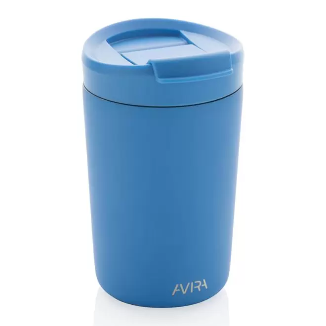 MUG ISOTHERME PUBLICITAIRE 300 ML AVIRA® 'AYLI' - bleu