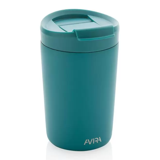 MUG ISOTHERME PUBLICITAIRE 300 ML AVIRA® 'AYLI' - turquoise