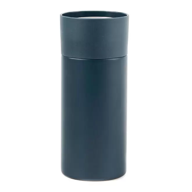 MUG ISOTHERME PERSONNALISABLE 300 ML 'SISTIO' - bleu marine