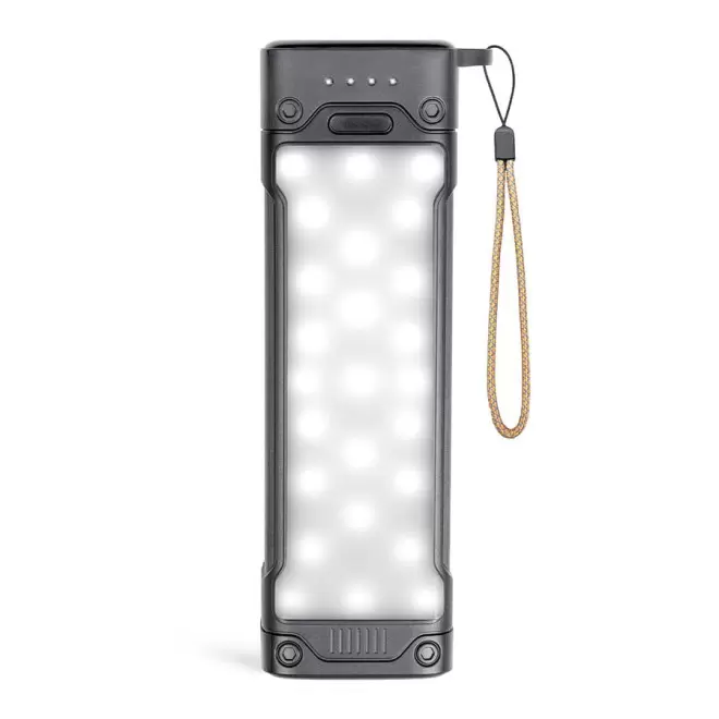 POWERBANK 20 000 MAH LED PERSONNALISABLE LIVOO® 'STRONGA' - noir