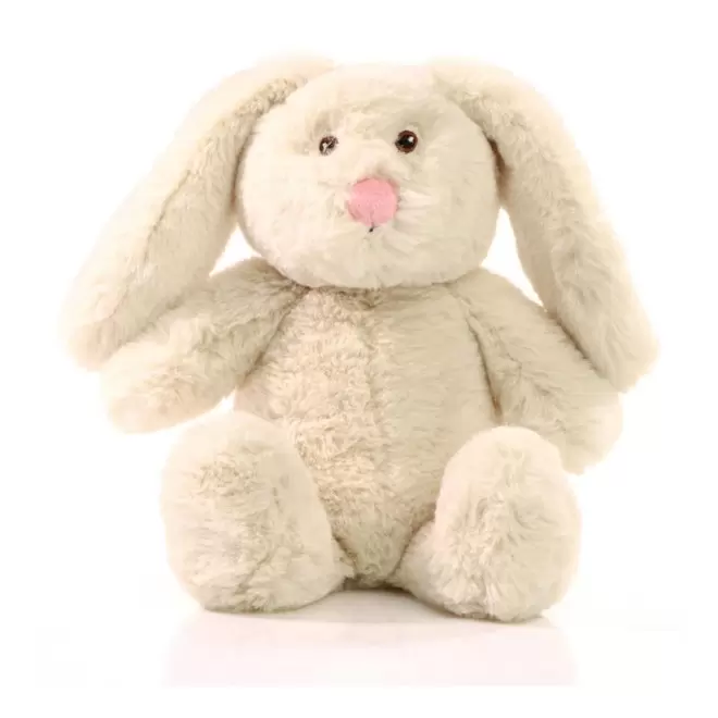 PELUCHE RPET LAPIN PERSONNALISABLE 'PINOU' - crème