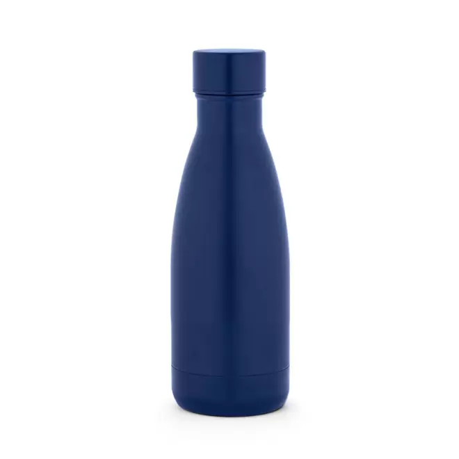 BOUTEILLE ISOTHERME 400ML PERSONNALISEE 'ALMIA RECYCLEE' - bleu