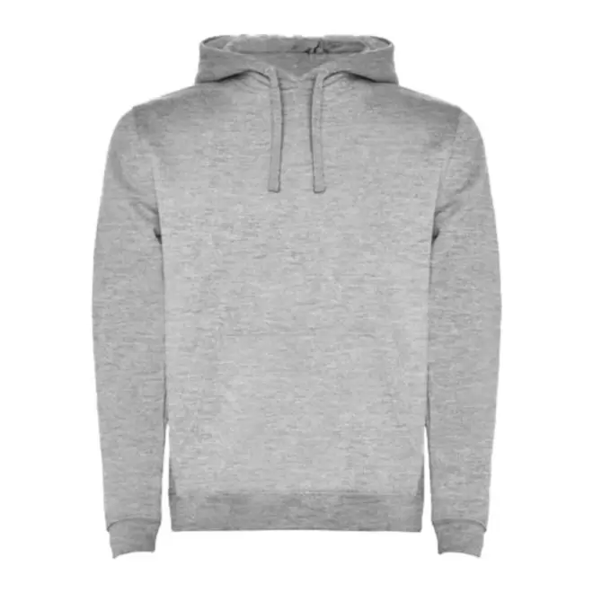 SWEAT-SHIRT A CAPUCHE PERSONNALISE MIXTE 'RAPHAEL' - gris chiné