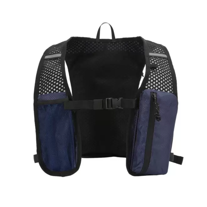 GILET DE COURSE PERSONNALISABLE 'ALEXO' - marine