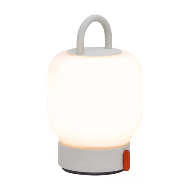 LAMPE DE TABLE RECHARGEABLE PERSONNALISABLE  'LOOME' - blanc