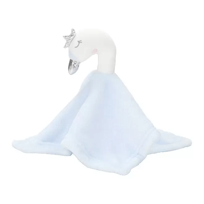 PELUCHE PERSONNALISABLE CYGNE 'ZVAN' - bleu pastel