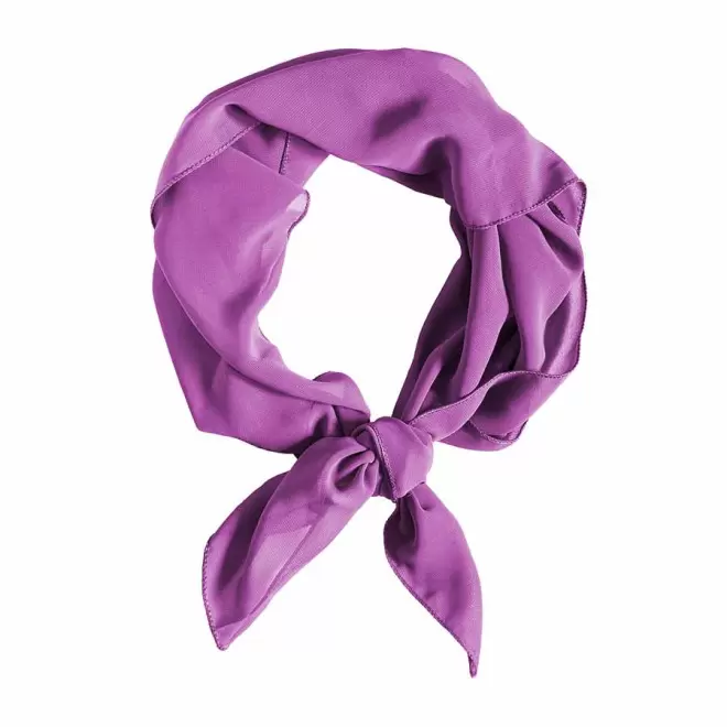 FOULARD PERSONNALISABLE 'ALLEMA' - fuchsia