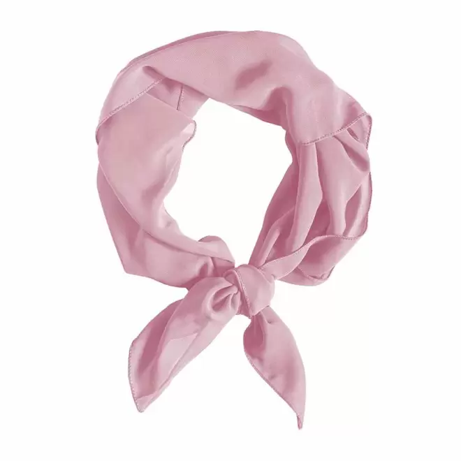 FOULARD PERSONNALISABLE 'ALLEMA' - bois de rose