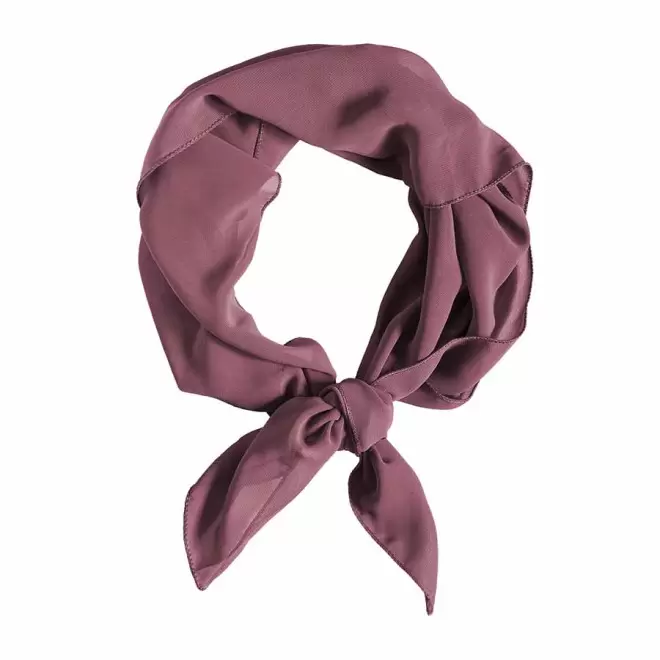 FOULARD PERSONNALISABLE 'ALLEMA' - rouge rubis
