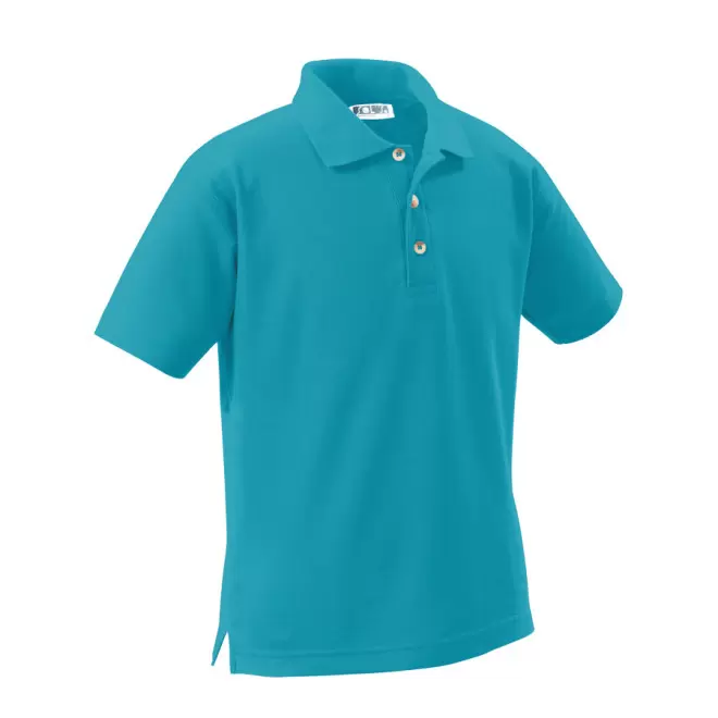 POLO PUBLICITAIRE ENFANT 'SUMMER KIDS' 170 GR/M² - bleu atoll