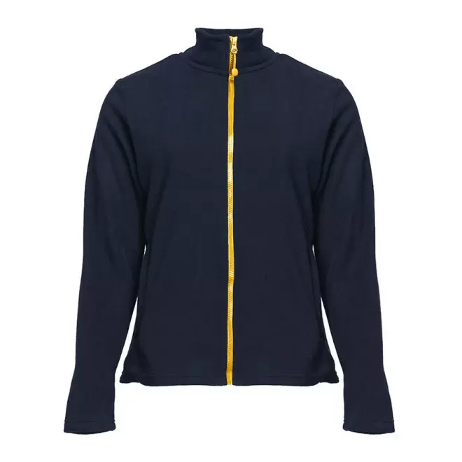 VESTE POLAIRE PERSONNALISABLE ZIPPEE FEMME 'BEAR' 300 GR/M² - Navy/gold