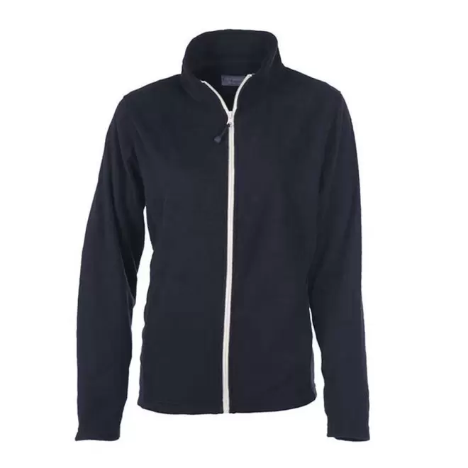 VESTE POLAIRE PERSONNALISABLE ZIPPEE FEMME 'BEAR' 300 GR/M² - Navy/white