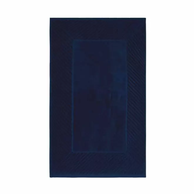TAPIS DE BAIN PERSONNALISABLE 'BOTHMA' - bleu marine