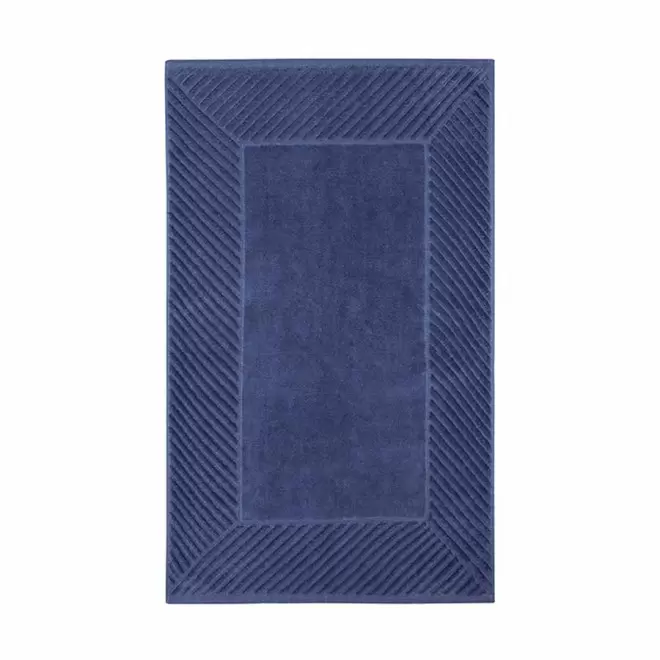 TAPIS DE BAIN PERSONNALISABLE 'BOTHMA' - denim