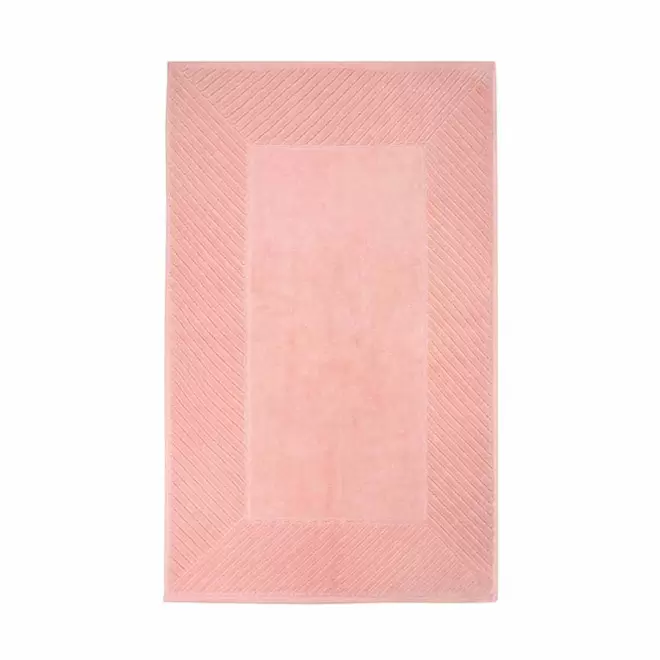 TAPIS DE BAIN PERSONNALISABLE 'BOTHMA' - saumon