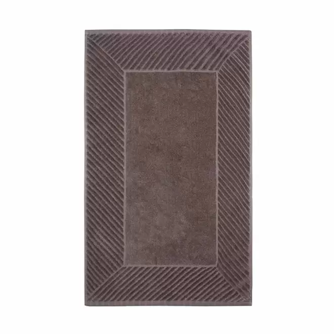 TAPIS DE BAIN PERSONNALISABLE 'BOTHMA' - taupe
