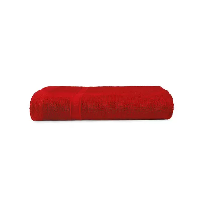 SERVIETTE PERSONNALISABLE 50x100 'TARIL' - rouge