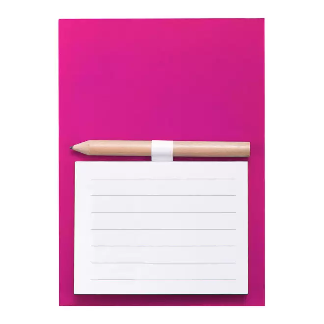 BLOC-NOTE AIMANTE PERSONNALISABLE 'AIMAMBLOC' - rose