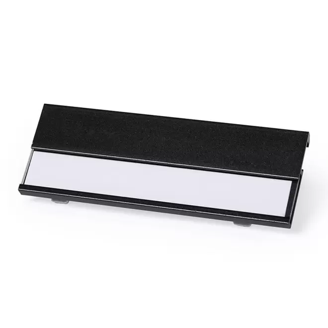 BADGE PERSONNALISABLE 'DISTINTIVO' - noir