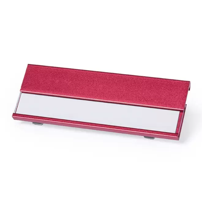 BADGE PERSONNALISABLE 'DISTINTIVO' - rouge