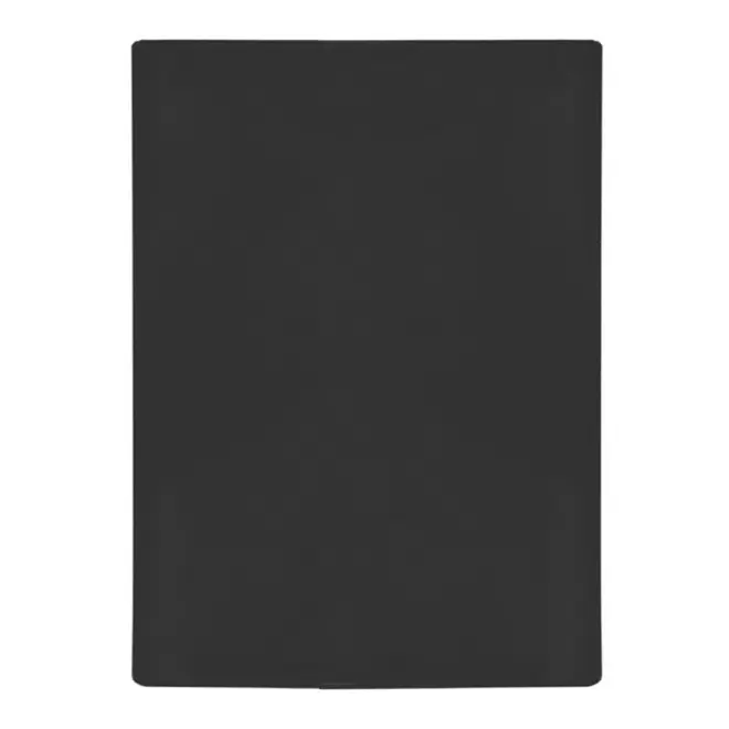COUVERTURE CARNET SANTE PERSONNALISABLE ' ANZIO' - noir