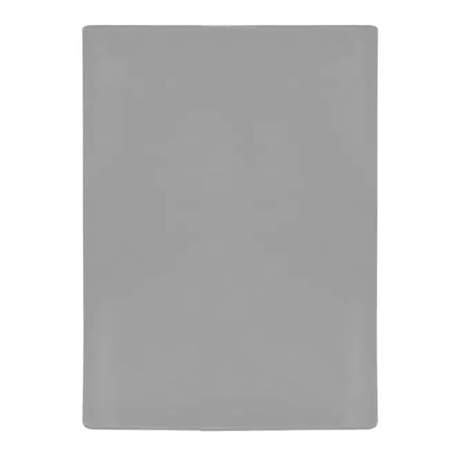COUVERTURE CARNET SANTE PERSONNALISABLE ' ANZIO' - gris clair