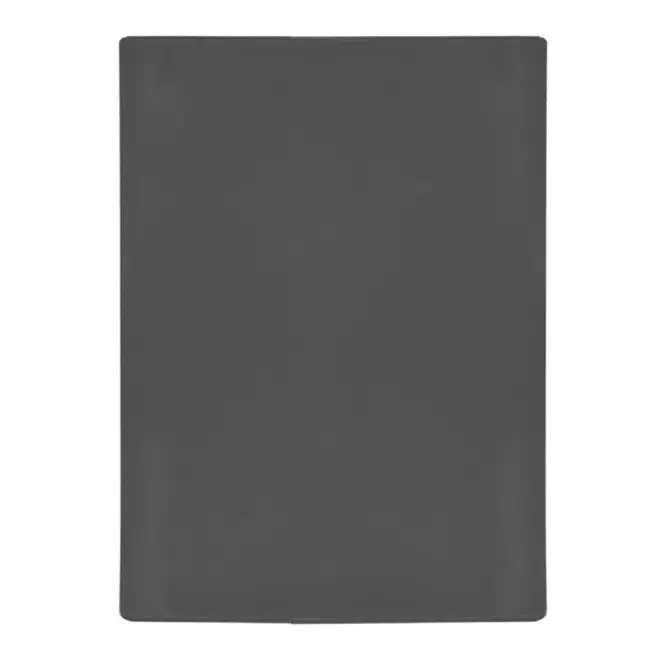 COUVERTURE CARNET SANTE PERSONNALISABLE ' ANZIO' - anthracite