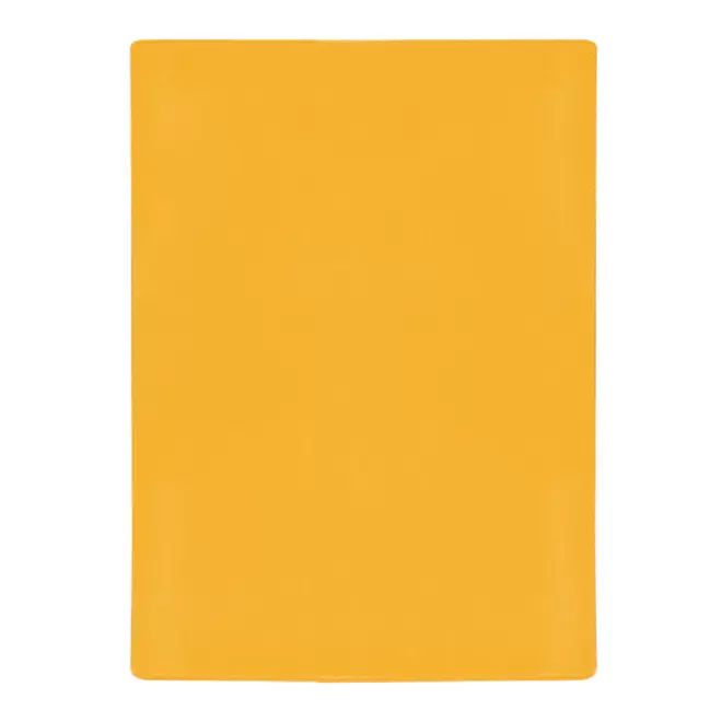 COUVERTURE CARNET SANTE PERSONNALISABLE ' ANZIO' - jaune