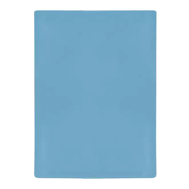 COUVERTURE CARNET SANTE PERSONNALISABLE ' ANZIO' - bleu ciel