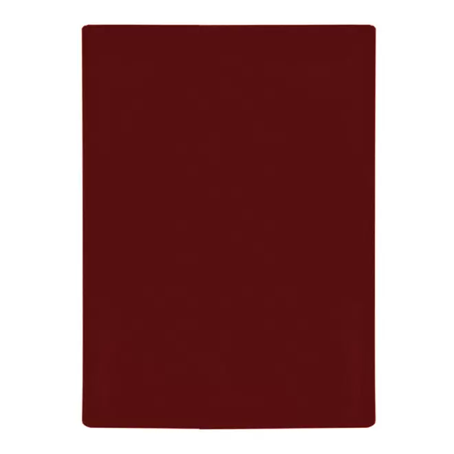 COUVERTURE CARNET SANTE PERSONNALISABLE ' ANZIO' - bordeaux