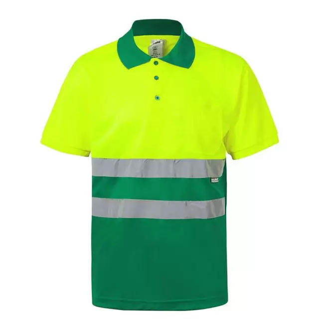 TEE-SHIRT PERSONNALISE HV 'TILANO' - vert/jaune fluo