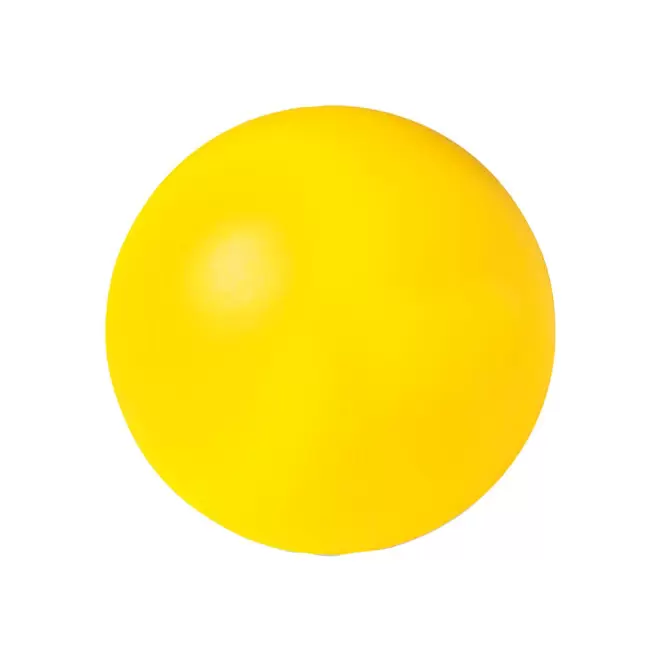 BALLE ANTI-STRESS PERSONNALISÉE 'ZÉNA' - jaune