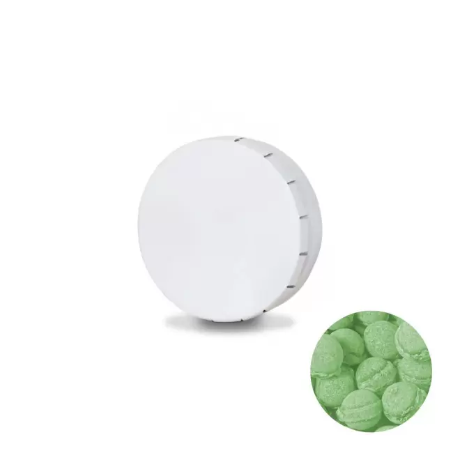 BOITE A BONBONS PUBLICITAIRE 'CLARI' - miel/pomme verte