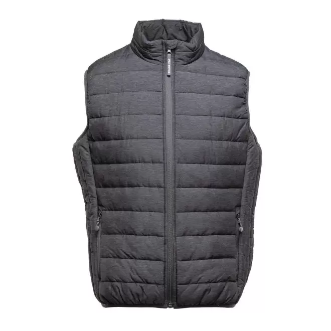 BODYWARMER PERSONNALISABLE HOMME 'EKOVEST' - grey marble