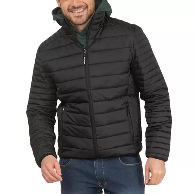 DOUDOUNE PERSONNALISABLE HOMME RPET 'EKOJACK' - black