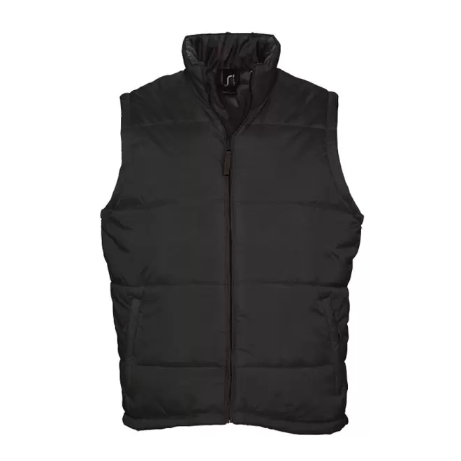 BODYWARMER PUBLICITAIRE MATELASSÉ 'WARM' 220 GR/M² - noir